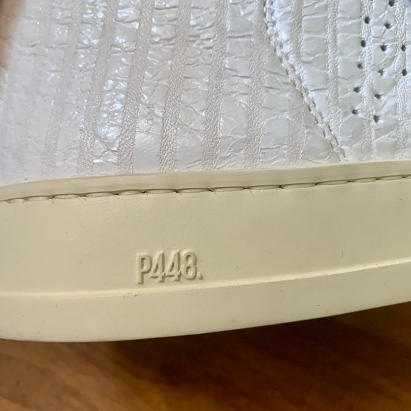 P448 Skate High Top Lisa Rainbow Sneakers - Picture 8 of 13